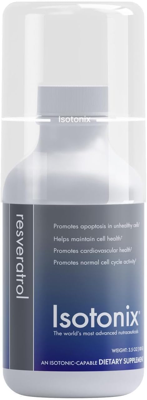 Isotonix Resveratrol Supplement with Resveravine, BioVin and VitaBlue for Cellular Health, Antioxidant Protection, and Cardiovascular Support - 30 Servings